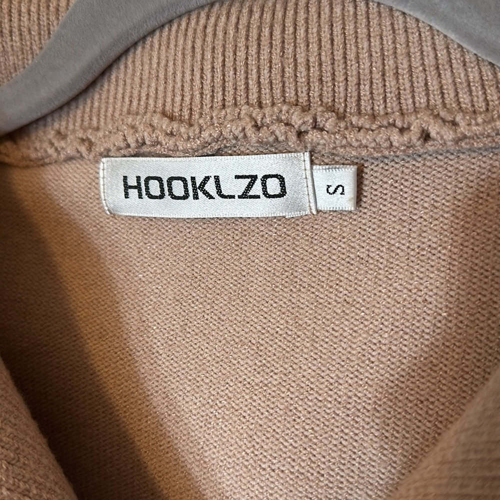 Striped Sweaters Half-Zip Long Sleeve Oversized Pullover - Picture 10 of 12